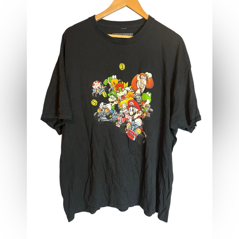 Super Mario Black Graphic Tee